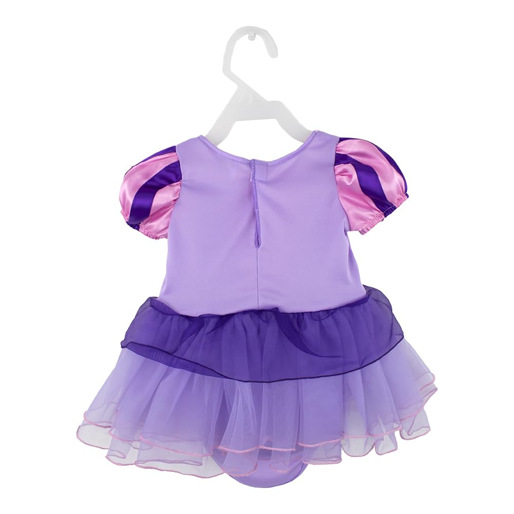 Disney Disfraz para Bebé Rapunzel Modelo F15375-AZN18M, Lila, Talla 18 meses