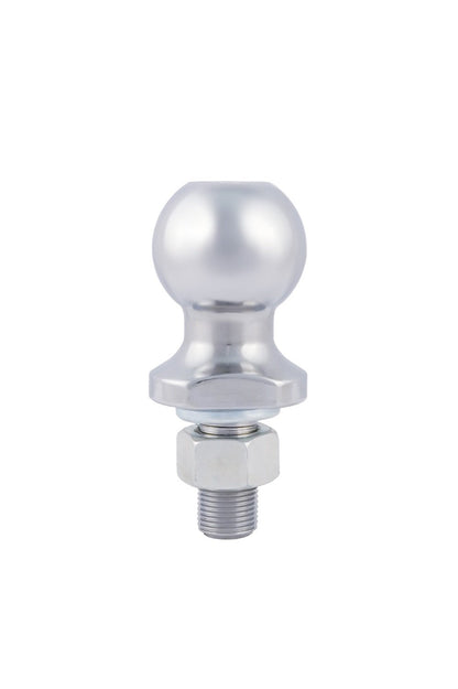 Curt 40061 Bola de Enganche de Remolque cromada, 2 Libras, 1-7/8 Pulgadas de diámetro, vástago de 3/4 x 1-5/8 Pulgadas