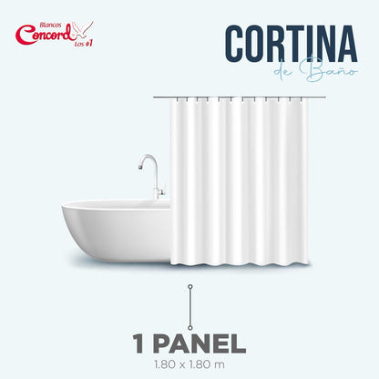 Colchas Concord Mauren Cortina DE BAÑO Mauren