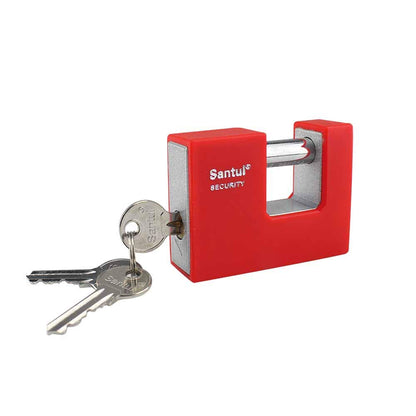 Santul 8750 Candado Antipalanca 75mm, Cuerpo de Zamac, Llave Tradicional