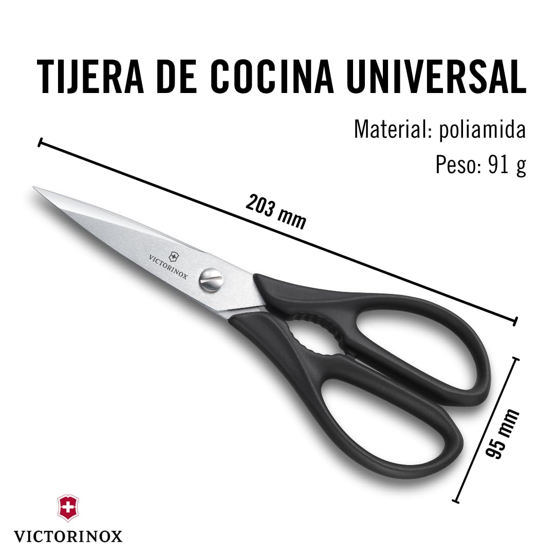 Victorinox Tijeras para Cocina, Negro