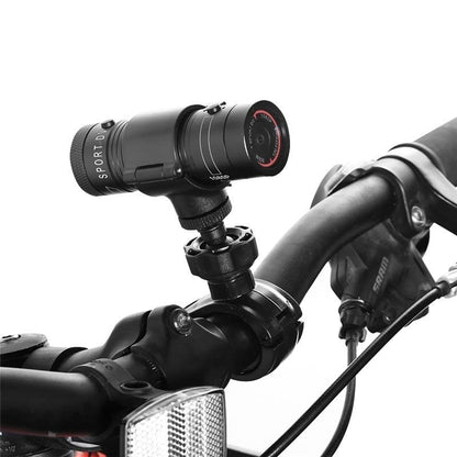 Auvce Cámara Deportiva para Bicicleta, Cámara de Acción Deportiva HD 1080p, Mini Cámara DV Deportiva Gran Angular de 120 ° A + （con Tarjeta de Memoria de 32G）