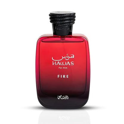 Hawas Collection - Hawas Fire by Rasasi for Men - 3.38 oz EDP Spray