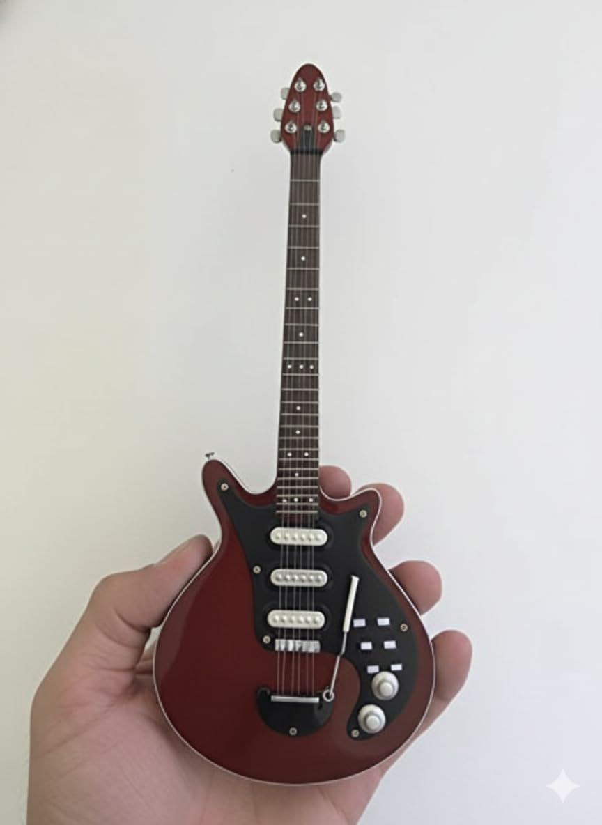 AXE HEAVEN BM-019 Brian May Red Mini Guitarra Especial