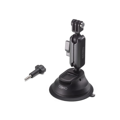 dji Soporte de Ventosa Osmo Action | Diseño de doble rótula con rotación de 360 grados y fuerza de succión para automóviles, motocicletas y carreteras planas