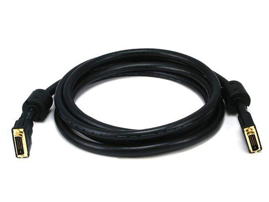 Monoprice 102687 10-Feet 24AWG CL2 Dual Link DVI-D Video Cable - Black