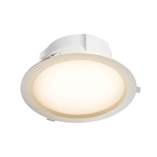 ILLUX Luminario LED para empotrar en techo, luz cálida (3 000K), Alto desempeño, Fácil instalación, 2800 lumenes, 35 W TL-6035.B30