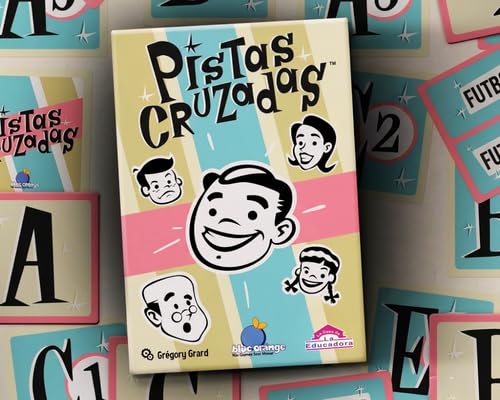 Blue Orange – Juego de Mesa Pistas Cruzadas | Palabras y Asociación de Ideas, 2–6 Jugadores, Edad 7+, Dinámico y Educativo