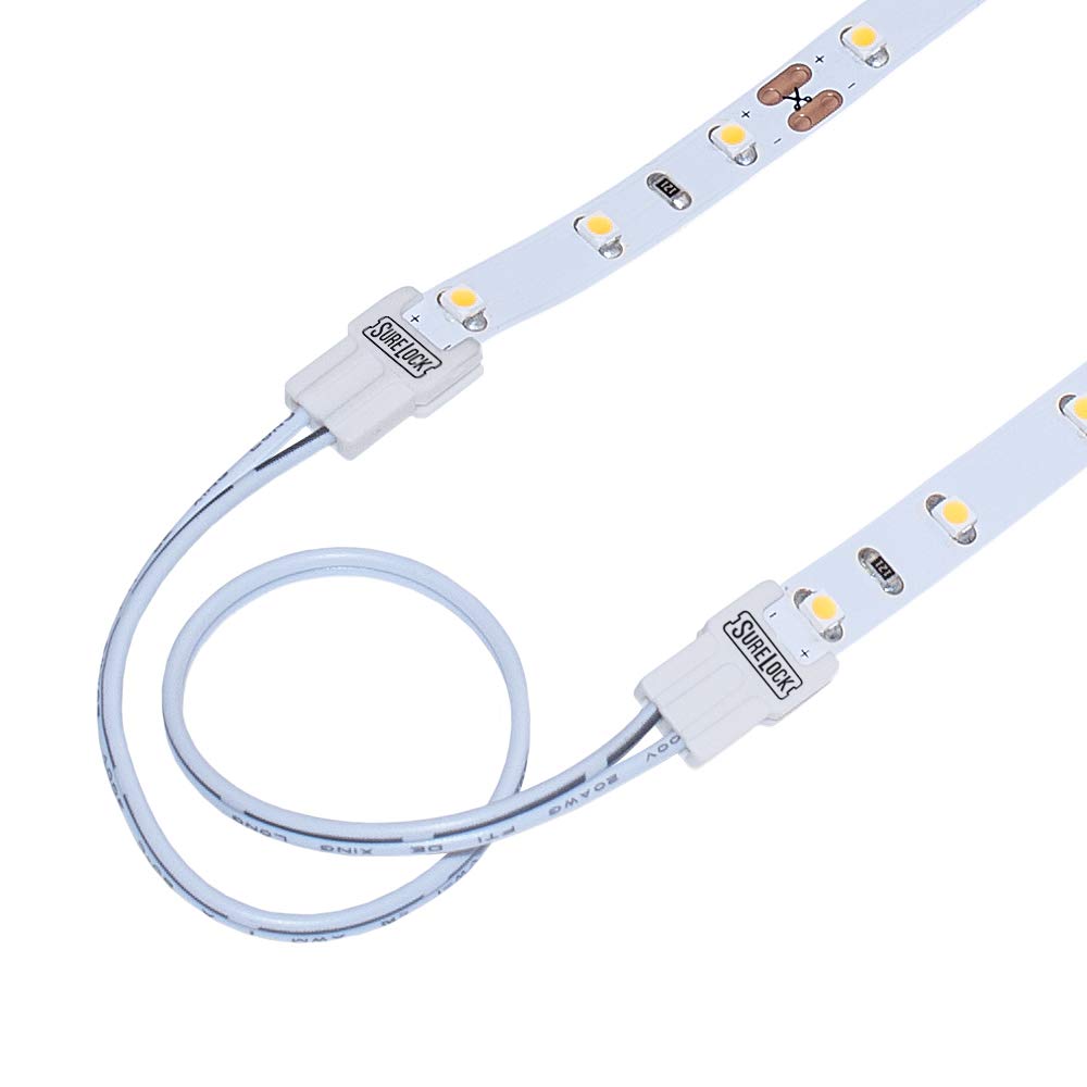 Armacost Lighting 560724 White LED Tape Light Connector