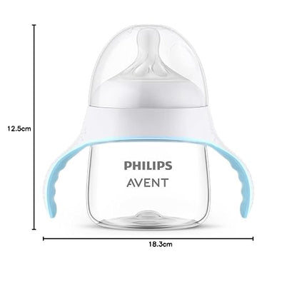 Philips AVENT Natural Trainer SCF263/01 - Vaso para beber con pezón de respuesta natural y boquilla suave, 5 onzas, 1 unidad