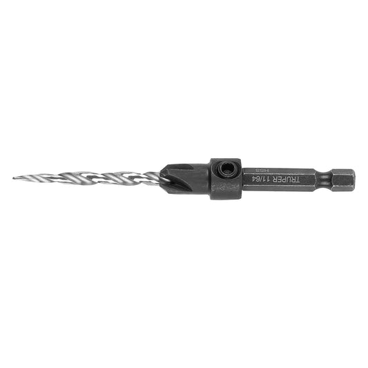 Truper BAM-8, Broca avellanadora #8 para madera, 11/64"