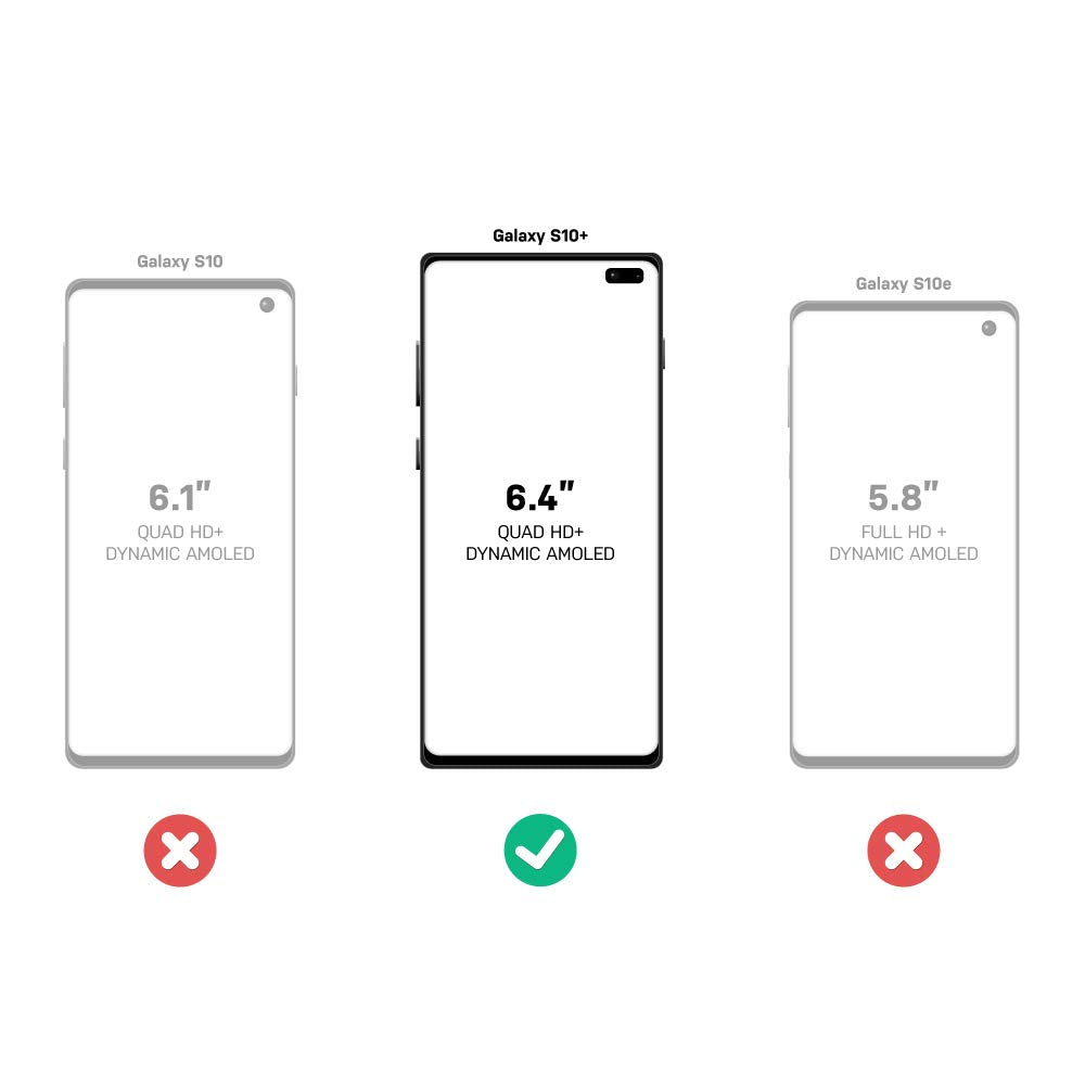 Otterbox 77-61413 Case para Galaxy S10+, Color Big Sur (Pale Beige/Corsair)