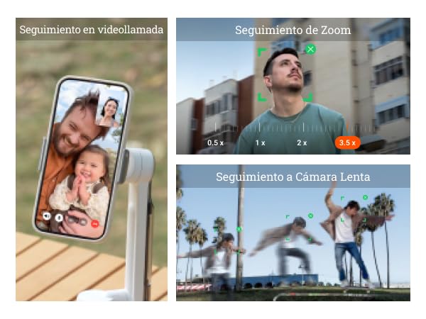 Insta360 Flow 2 AI Tracker Bundle - Gris Piedra
