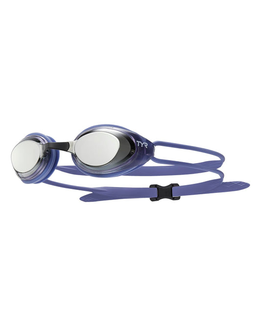 TYR Blackhawk Mirrored Women's Fit Swim Goggles.