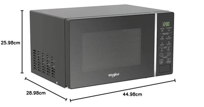 Horno de microondas Whirlpool de 0.7 pies cúbicos / 20 L Negro modelo WM-1807B