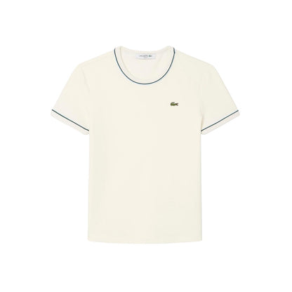 Lacoste Playera Ribete para Mujer