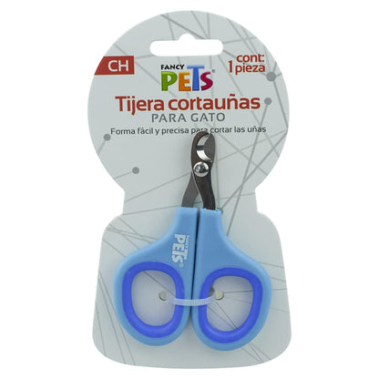 Fancy Pets Tijera Cortauñas para Gato Chico con Mango Antideslizante