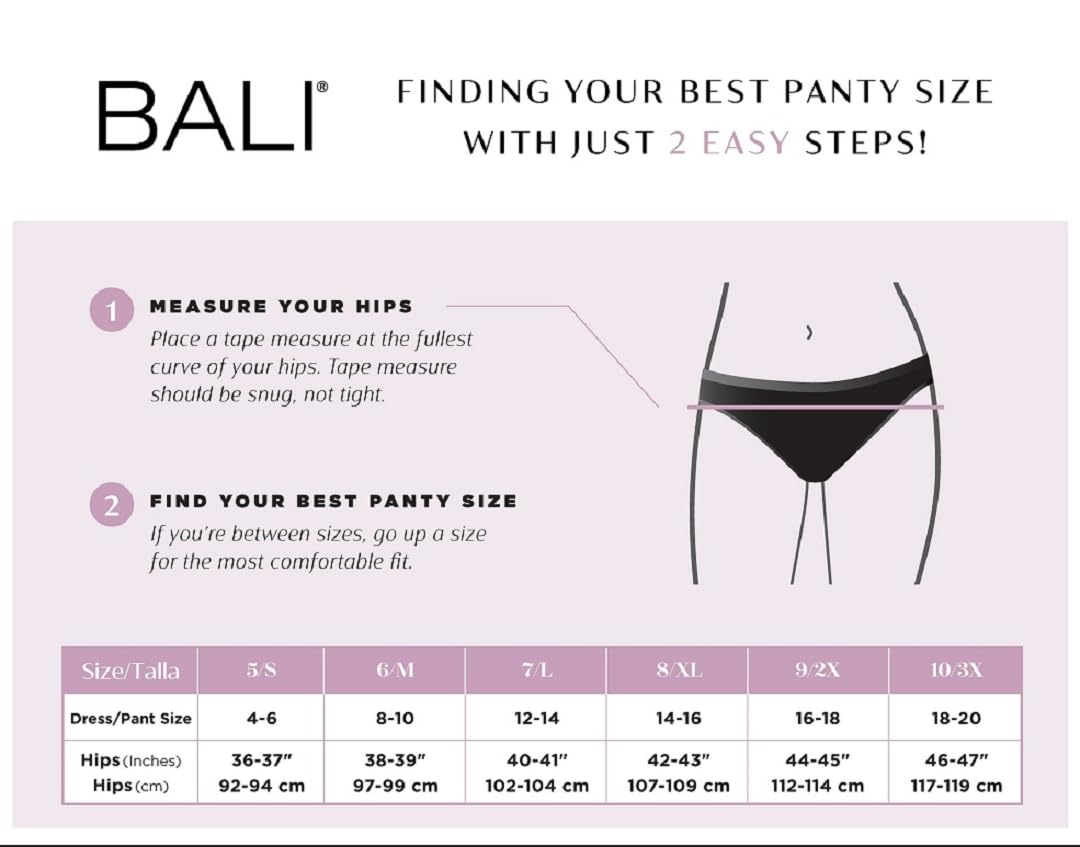 Bali Women's Stretch Brief Panty