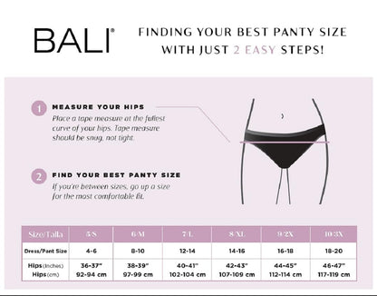 Bali Women's Stretch Brief Panty