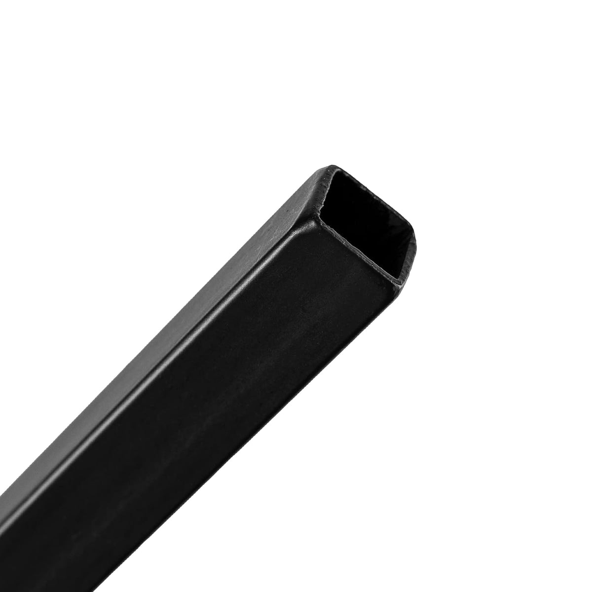 Nuvo Iron - Balaustre de escalera interior de acero negro hueco cuadrado de 1,27 cm de largo, clásico (paquete de 12)