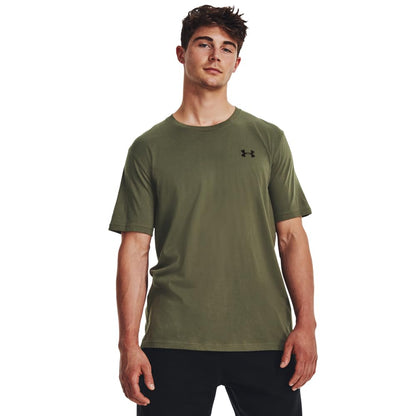Under Armour Tech Polo de Golf para Hombre - (390) Marine Od Green - Black - Black - G