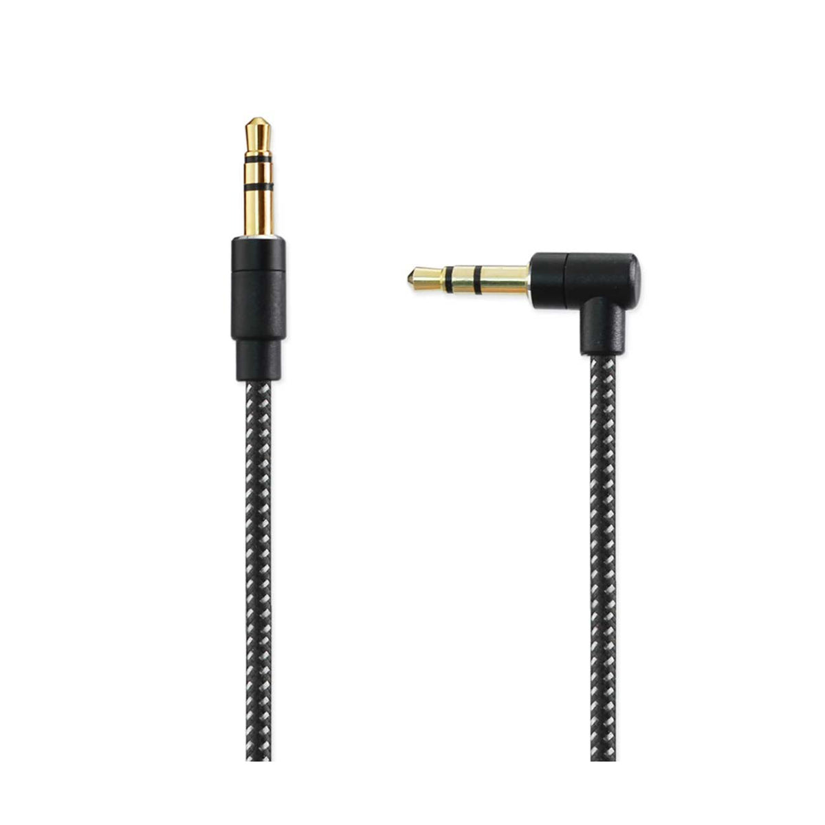 Reiko Cable de Carga y sincronización de Datos Micro USB 2.0 Trenzado de Nailon para MacBook con USB Tipo C, Negro