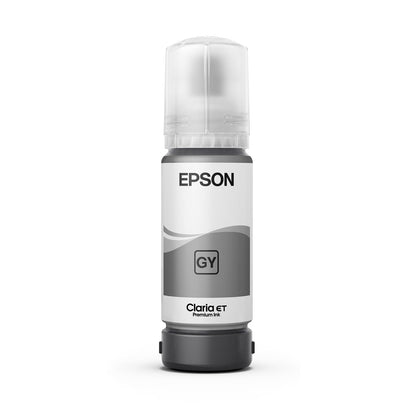 Epson Ecofit Botella de Tinta Fotográfica Color Gris T555 para Impresoras L8160 y L8180