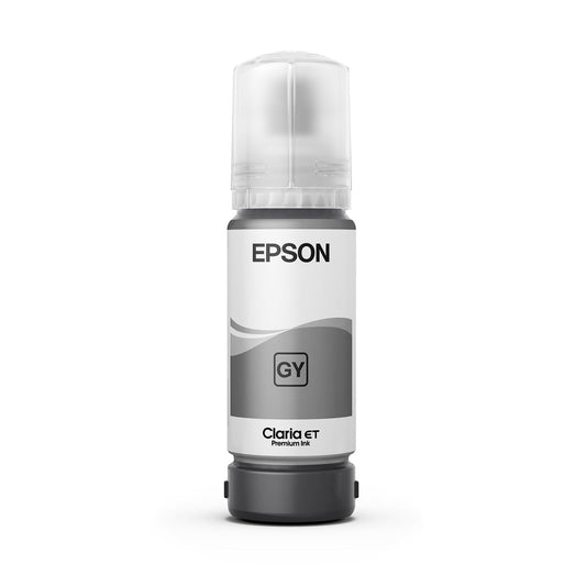 Epson Ecofit Botella de Tinta Fotográfica Color Gris T555 para Impresoras L8160 y L8180