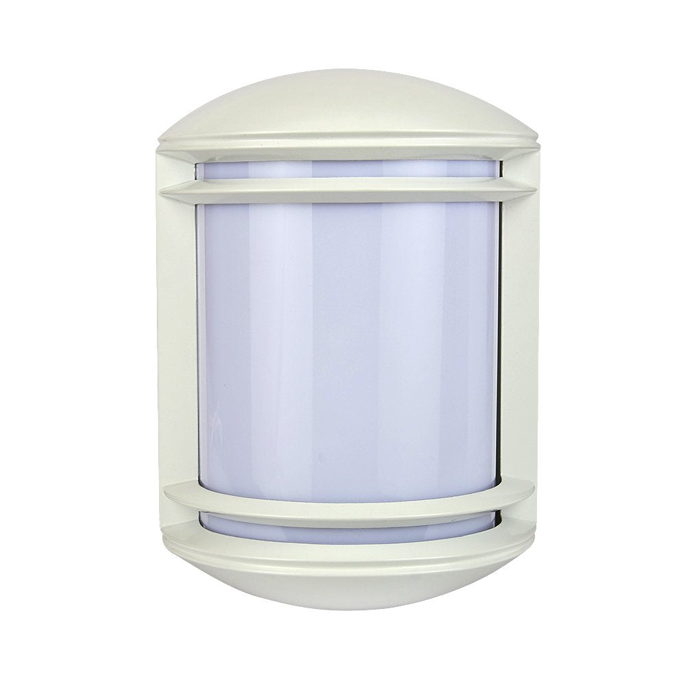 Tecnolite - Lámpara Exterior Urbino para Sobreponer en Muro y Pared de Color Satinado. Potencia 60 W, Base E27, Protección IP44 a Prueba de Polvo y Agua