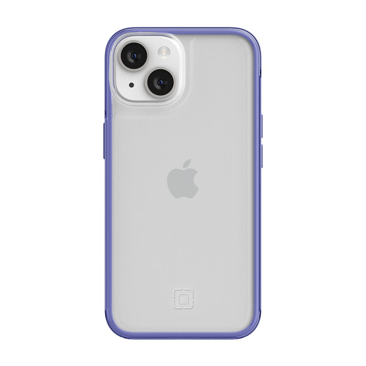 Incipio Organicore Clear Funda Compatible con iPhone 14/13, Protección Caídas 4.2m, Bisel Elevado, Compostable - Lavanda/Transparente