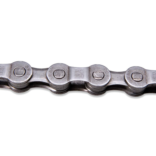 SRAM PC 951 P-Link bicicleta Chain (9-Speed, Grey)