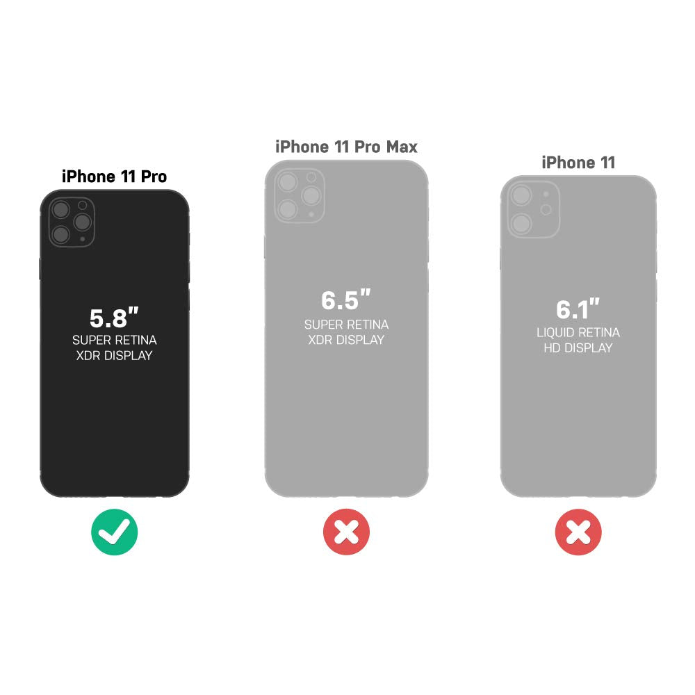 OtterBox Amplify Glass Series - Protector de visualización para iPhone 11 Pro y iPhone Xs/X, transparente