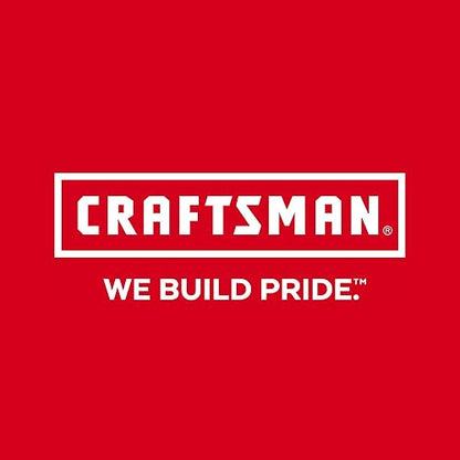 CRAFTSMAN - Juego de herramientas mecánicas de 57 piezas, juego de herramientas para el hogar, enchufes, carraca, destornilladores, martillo, alicates, llaves hexagonales, herramientas de mano