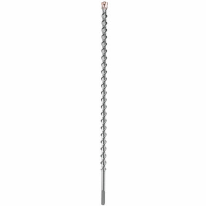 BOSCH HC5005 3/8 pulgadas x 13 pulgadas SDS-max Speed-X Broca de martillo giratorio de carburo para perforación de hormigón - 1-1 - 4" Diameter - Longitud de 36 pulgadas
