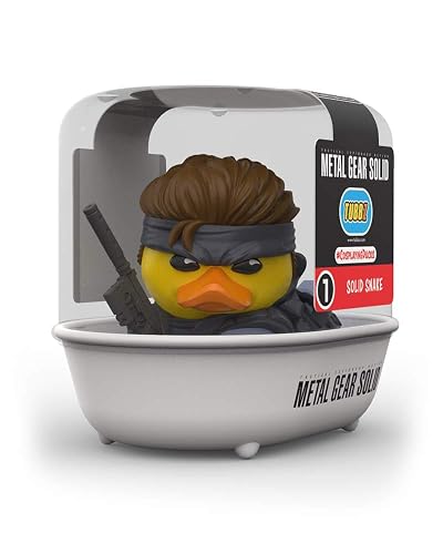 TUBBZ - Figura Coleccionable de Metal Gear Solid Snake – Producto Oficial de Metal Gear Solid – Edición Limitada única de Vinilo. para coleccionistas o para Regalar