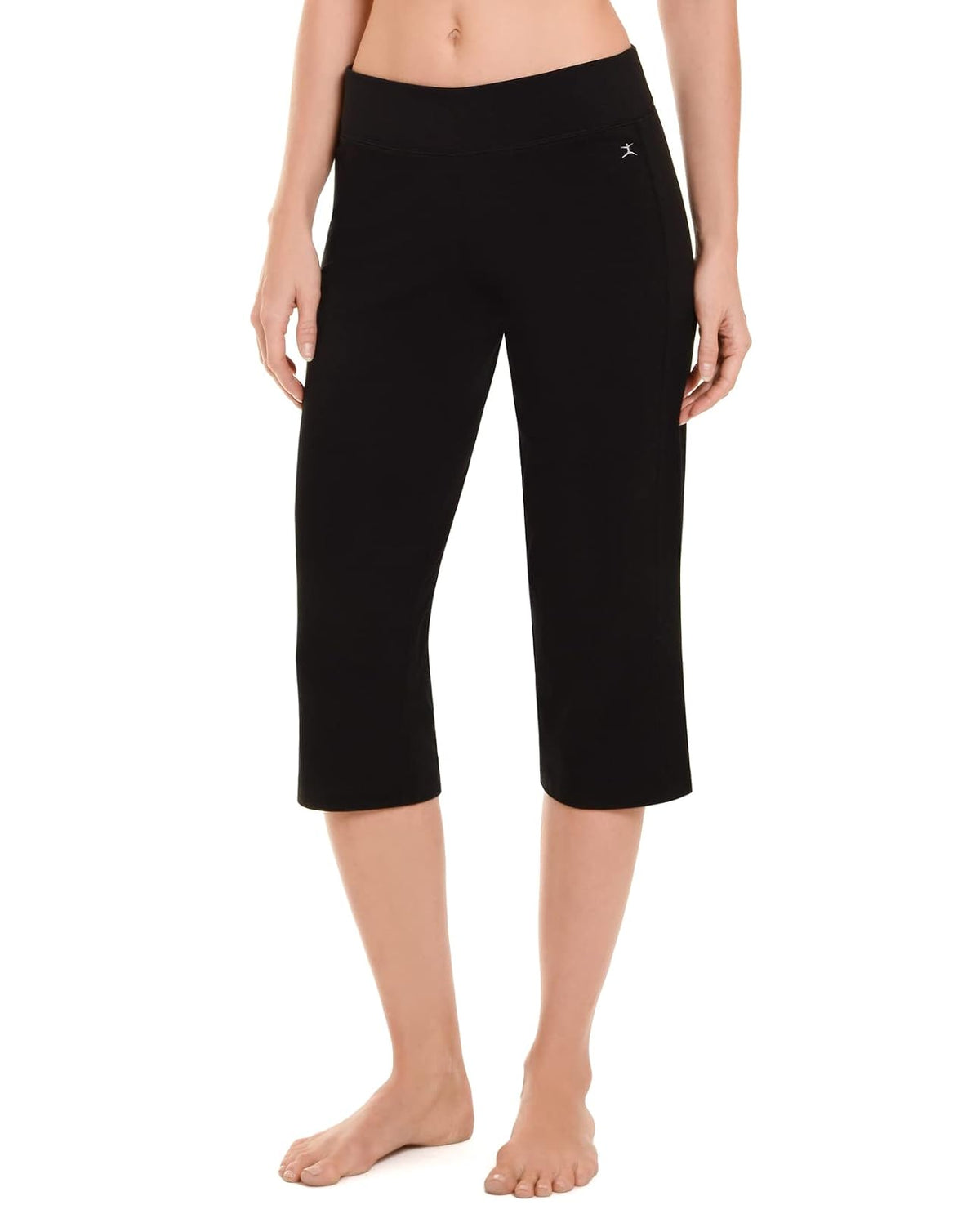 Danskin Pantalón Corto de Yoga de Ajuste Elegante para Mujer