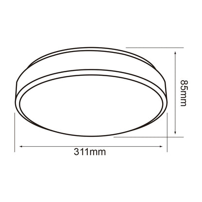 Tecnolite - Lámpara LED para Interiores, Color Satinado, Luz de Día, Resistente, 16W
