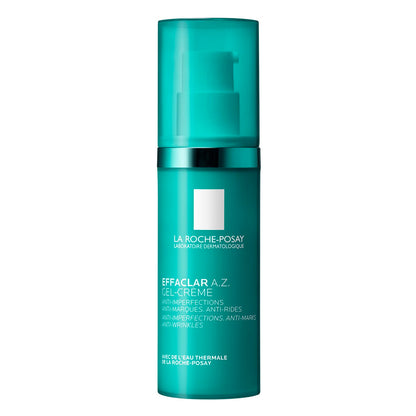 La Roche-Posay Effaclar AZ Gel-Crema Antiedad y Anti-Imperfecciones 40ml | Corrige Imperfecciones, Brotes, Manchas Post-acné y Signos de la Edad, con Ácido Salicílico y Hialurónico
