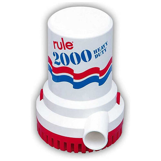 Rule Marine Bomba de sentina, 2000 galones por hora, no automática