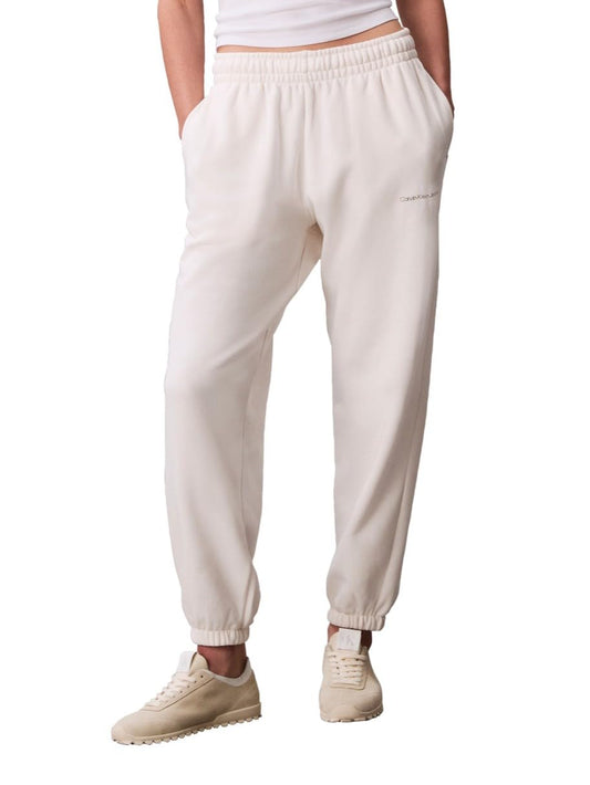 Calvin Klein Monogram Logo Joggers Pantalones Deportivos Mujer