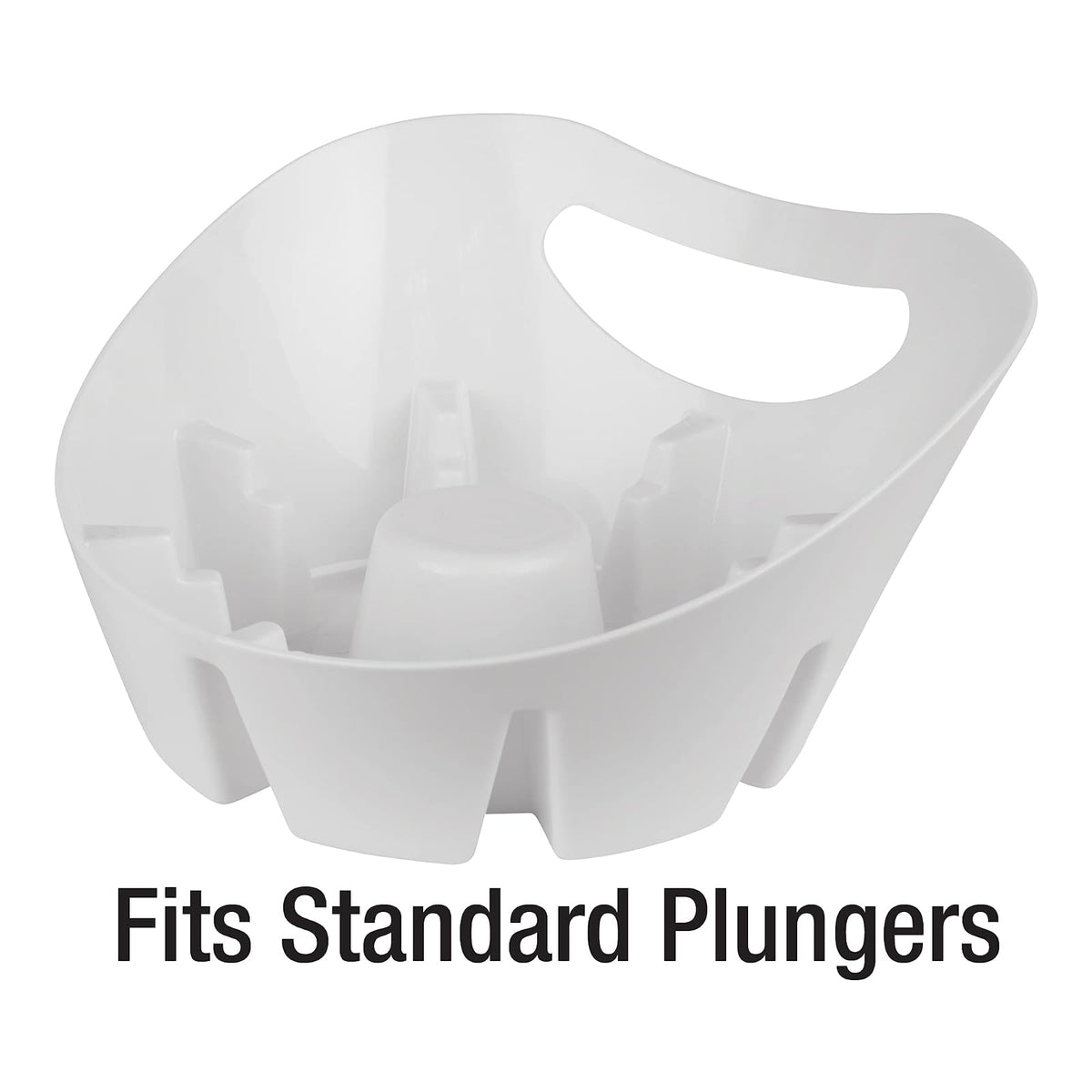 Plumbcraft MAXClean - Destapacaños para retrete, Tray, 7.5 x 7.5 x 7.5 inches, Blanco