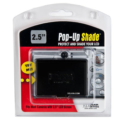 Delkin Devices DU2.5-M BLK Universal Pop-Up Shade for 2.5-Inch LCDs (Black)