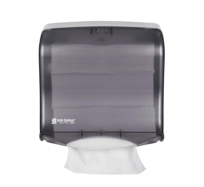 Carlisle FoodService Products San Jamar T1755TBK Ultrafold Fusion Dispensador de Toallas plegadas, se Adapta a 400 Toallas multiplegadas/240 C, clásicas, Perlas Negras