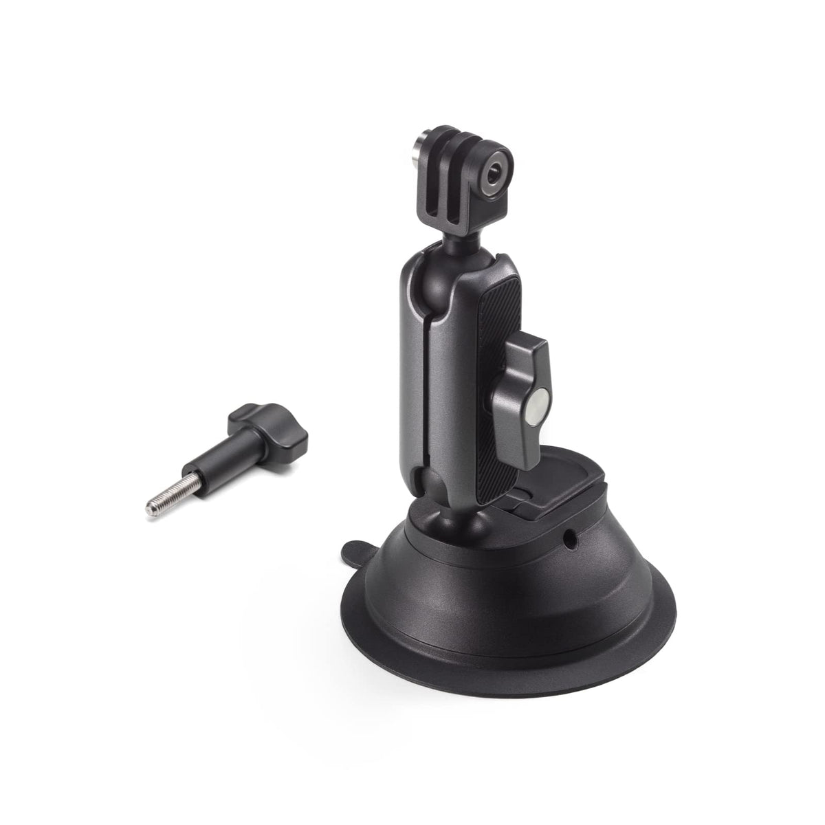 dji Soporte de Ventosa Osmo Action | Diseño de doble rótula con rotación de 360 grados y fuerza de succión para automóviles, motocicletas y carreteras planas