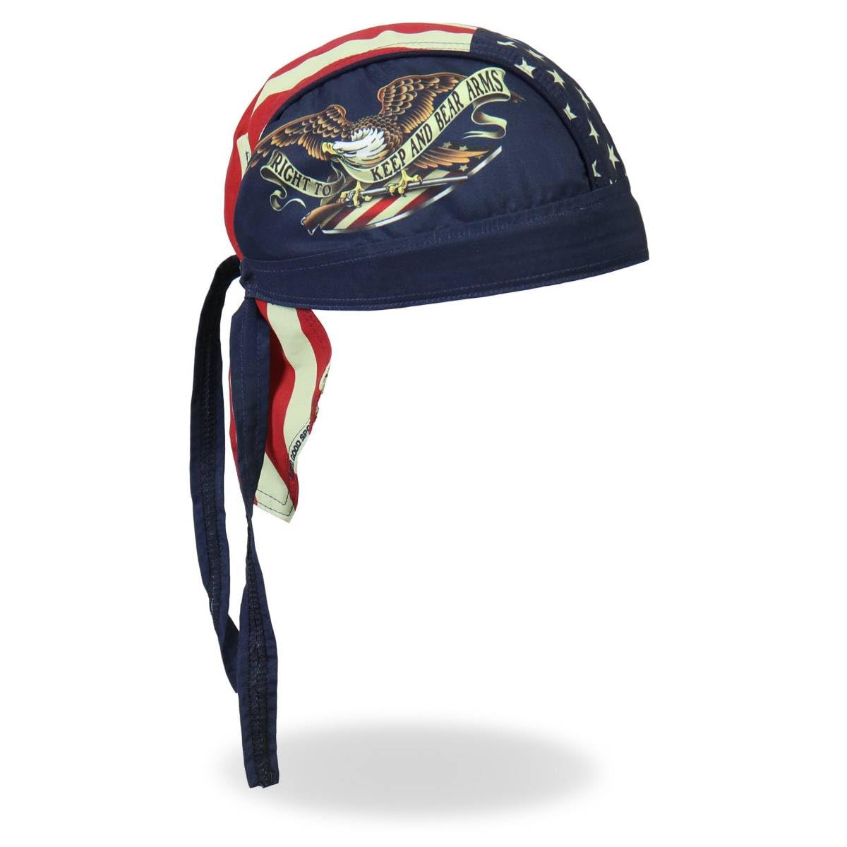 Hot Leathers Head Wrap, Azul, Una Talla se Ajusta a la mayoría