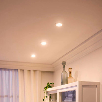 Philips LED 3 Focos LED 6W luz cálida