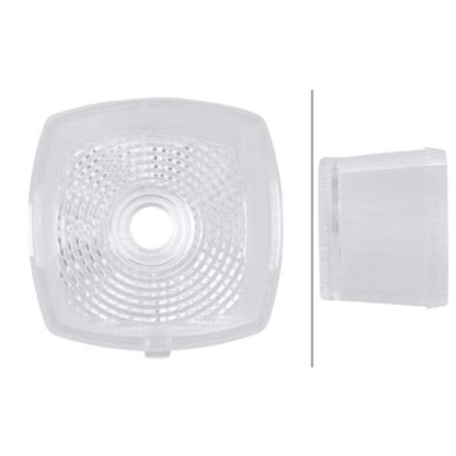 HELLA 357012021 Value Fit LUZ POSICIÓN/Reflector Lateral 12V 62x62x46 BLA S//HVF LUZ POS/REFL LAT12V 62x62x46 BLA S/