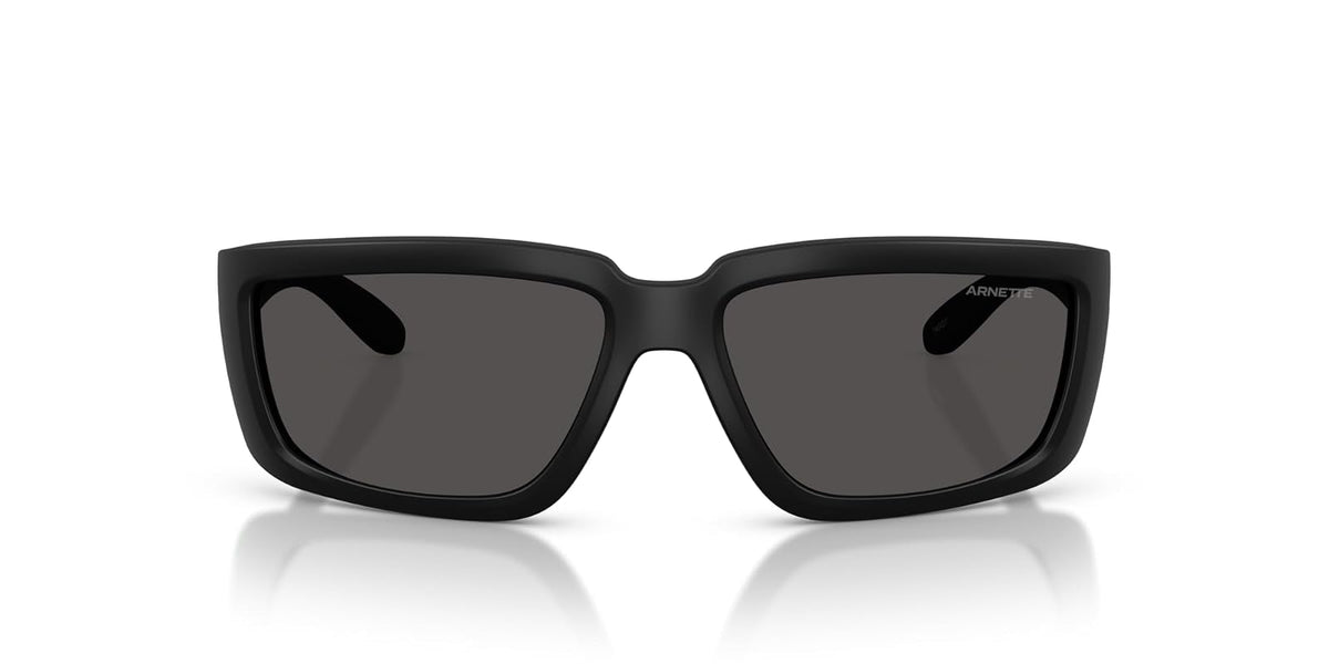 Arnette An4355 Taggit Sunglasses Mens - 62 - MATTE BLACK - BLACK RUBBER