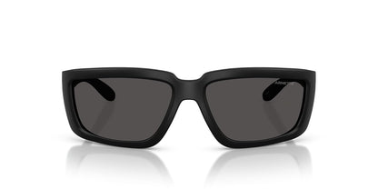 Arnette An4355 Taggit Sunglasses Mens - 62 - MATTE BLACK - BLACK RUBBER