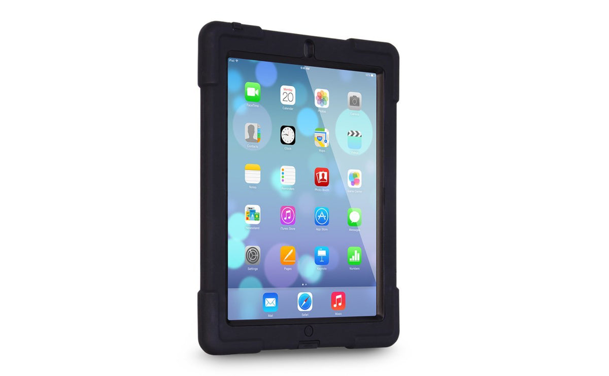 The Joy Factory aXtion Bold, Rugged Water-Resistant Case w/Built-in Screen Protector for iPad 4th/3rd/2nd Gen (Black/Black)